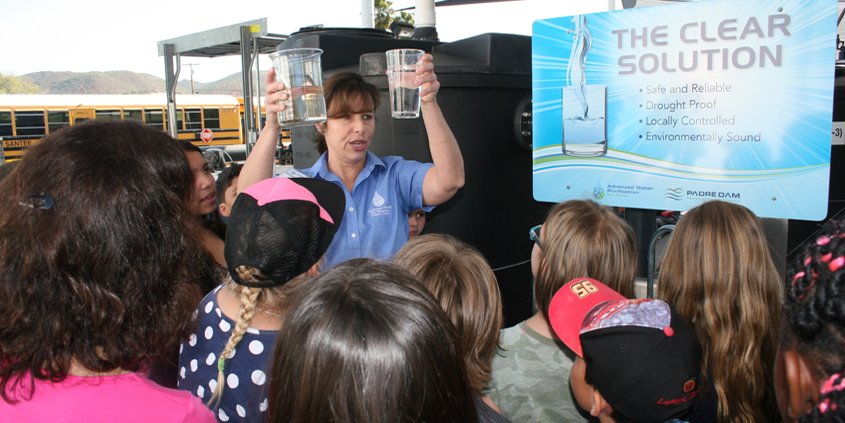 The East County Water Festival offers a variety of water-themed, interactive activities for adults and children on Sept. 8. Photo: Courtesy Padre Dam MWD.