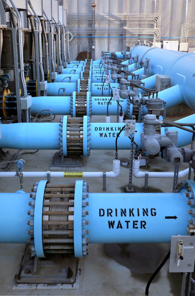 The Carlsbad Desalination Plant has delivered 40 billion gallons of fresh, clean drinking water during its three years of operation. Photo: Water Authority