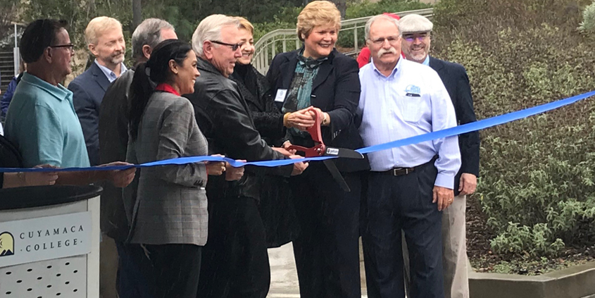 Cuyamaca College officially dedicated its new Center for Water Studies and welcomed several dozen guests to an open house at the technology rich learning hub during the recent Women In Water Symposium. Photo: Cuyamaca College