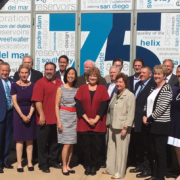 The San Diego County Water Authority’s Board of Directors celebrated the agency’s 75th anniversary.