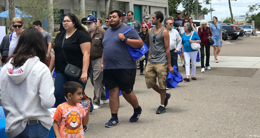 More than 300 community members took tours of the five-step water purification process at the Demonstration Facilities. Photo: City of San Diego