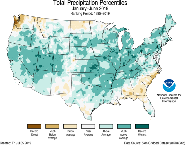 Atmospheric Rivers helped California's snowpack in Winter 2018-19.