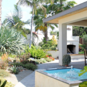 WaterSmart-The Bucks' winning landscape design includes beautiful outdoor living areas. Photo: OMWD