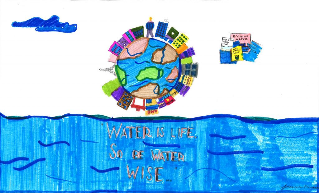 jeeanna Mendoza, Grade 3, Camarena Elementary School (first place; K-3)