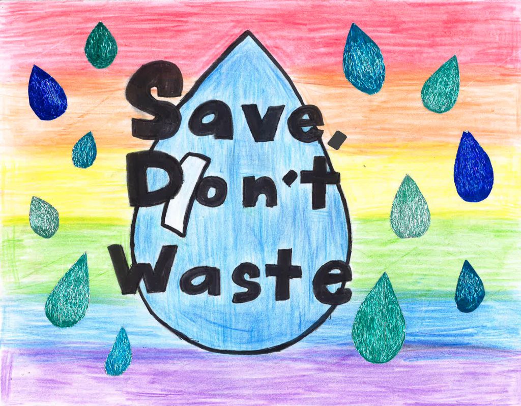 Maya Santana, Grade 5, Wolf Canyon Elementary School (first place; 4-6). Photo: Otay Water District