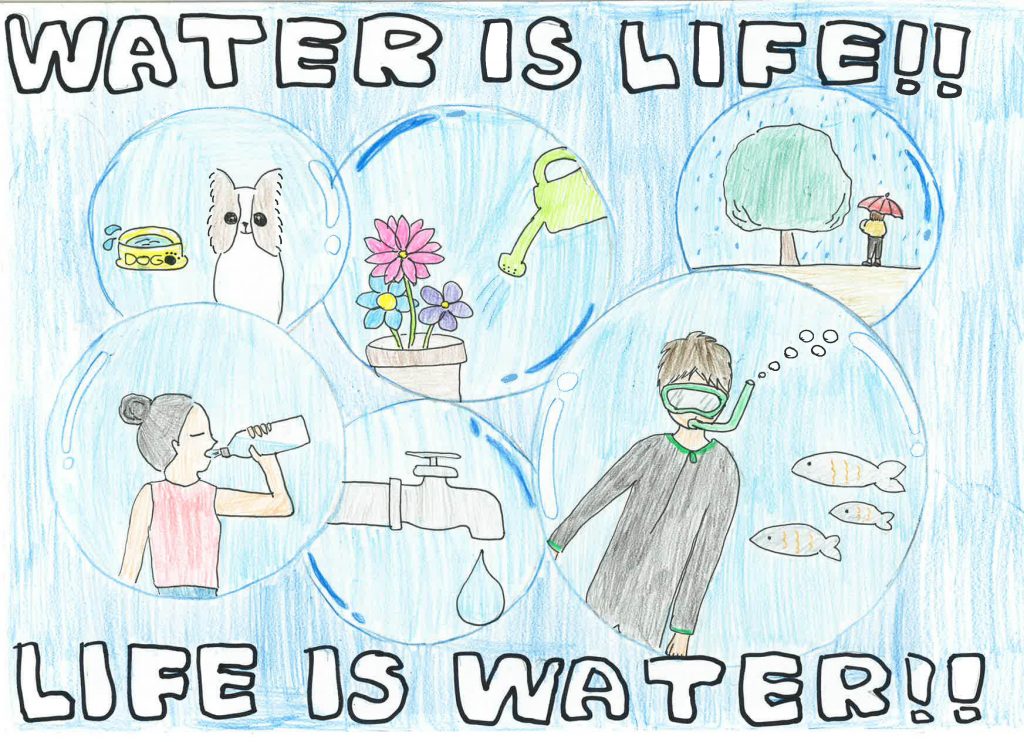 Rin Smith, Grade 5, Wolf Canyon Elementary School (Third Place; 4-6). Photo: Otay Water District