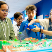 Chula Vista fifth graders enjoy their first visit to the new Hydro Station educational facility. Photo: Sweetwater Authority