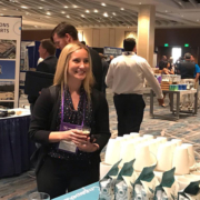 Symposium attendees enjoy hot- and cold-brewed coffee made by locally-owned Bird Rock Coffee Roasters using purified recycled water at the at the 34th annual WateReuse Symposium in San Diego. Photo City of San Diego