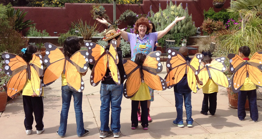 Pam Meisner, also known as Ms. Smarty-Plants, started the conservation program in 2008 at the Water Conservation Garden. Photo: The Water Conservation Garden 