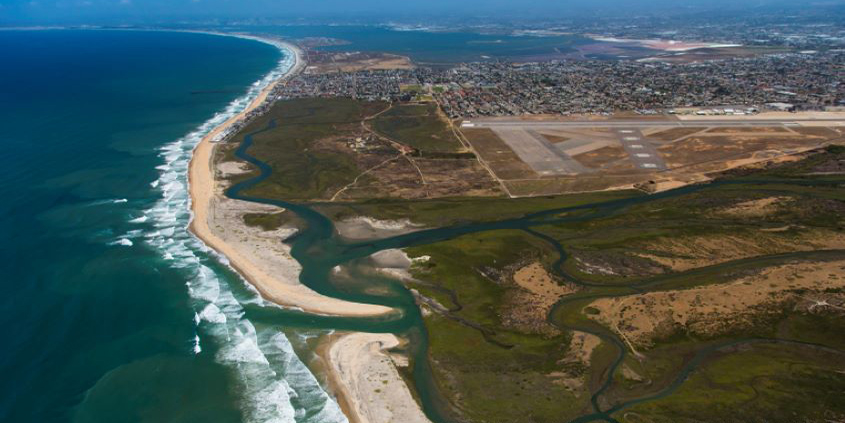 Tijuana River Watershed and Imperial Beach. RE:BORDER 2019.