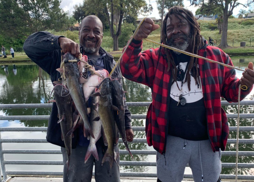 TCatfish are being restocked this week in Lakes 3 and 6 at Santee Lakes for happy fishermen. Photo: Courtesy Santee Lakes/Padre MWD