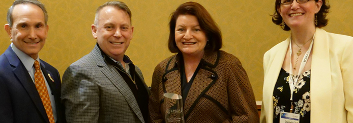 State Sen. Toni Atkins receives CMUA Safe Drinking Water Champion Award January 27, 2020 in Sacramento