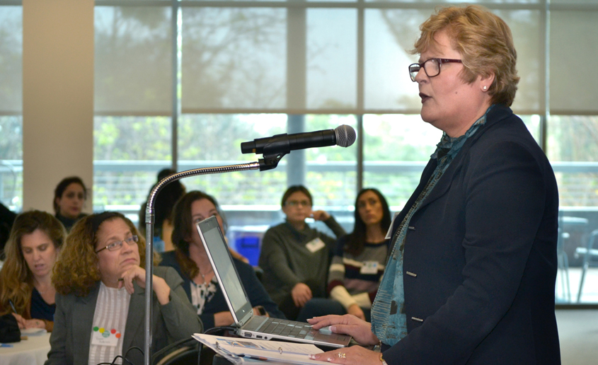Water Authority General Manager Sandra Kerl is a longtime supporter and speaker at the Women in Water Symposium series at Cuyamaca College. Photo: Cuyamaca College