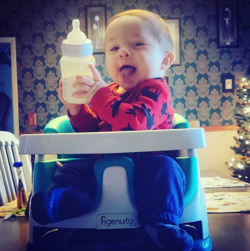 “It might be formula, but it’s also tap water! Keeping baby healthy!” wrote first place winner Alisha Woodman. Instagram photo contest