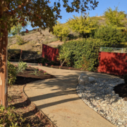 Inspired by the San Diego County Water Authority's free landscape makeover classes, Vallecitos Water District employee Eileen Koonce transformed her own landscaping. Photo: Vallecitos Water District example watersmart landscaping