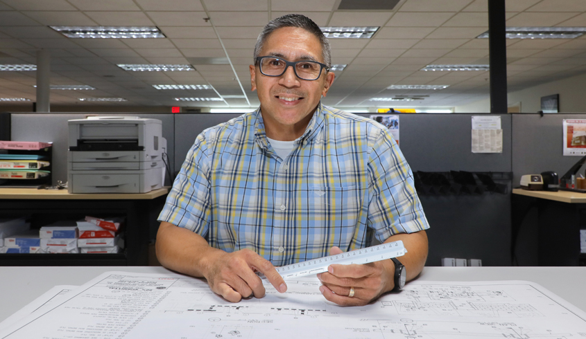 Bernardo Separa represents thousands of essential employees in public works being recognized during National Public Works Week. Photo: Otay Water District