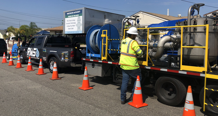 The Sweetwater Authority will use innovative technology to flush all 400 miles of its system pipelines. Pnoto: Sweetwater Authority