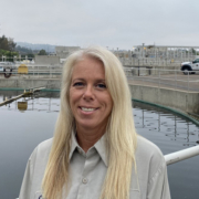 City of Escondido Wastewater Treatment Plant Operator Carrie Selby is among a growing number of women working in water and wastewater industry careers. Photo: City of Escondido