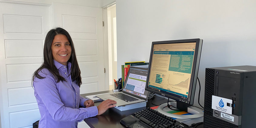 Litsa Tzotzolis-Water Utility Hero of the Week-Essential workers