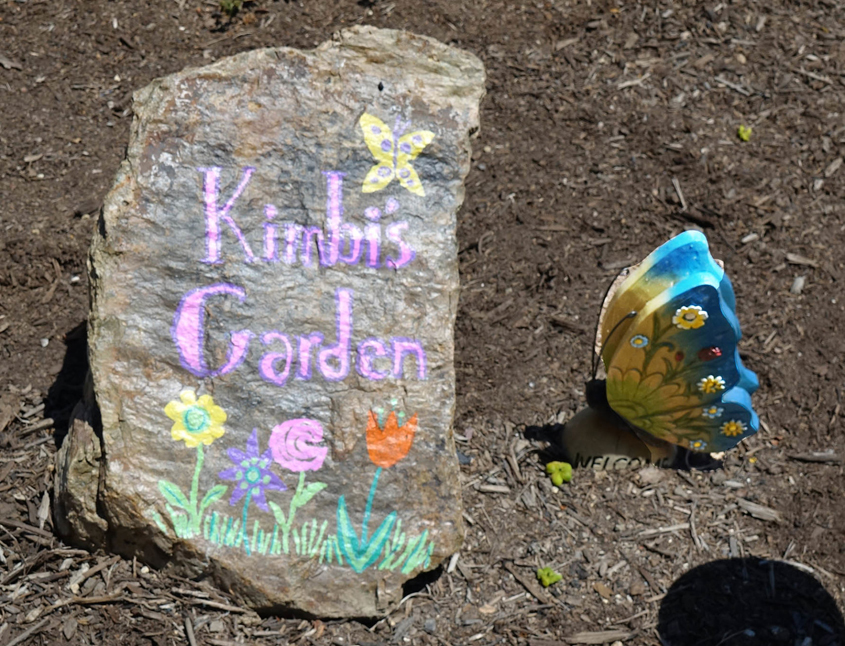 Patricia Wood and her daughter Kimberly have made their new garden a haven during the pandemic shutdown. Photo: Otay Water District