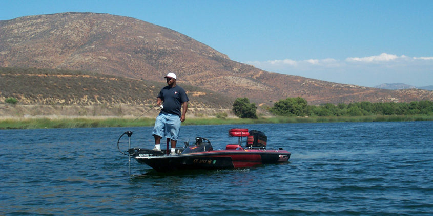 Recreational activities such as fishing at Lower Otay Reservoir are continuing safely under new coronavirus safety protocols. Photo: City of San Diego reservoirs open