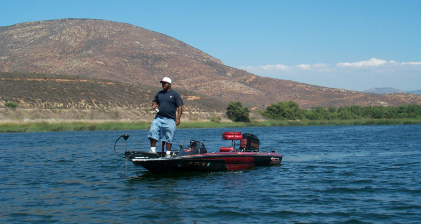 Recreational activities such as fishing at Lower Otay Reservoir are continuing safely under new coronavirus safety protocols. Photo: City of San Diego reservoirs open