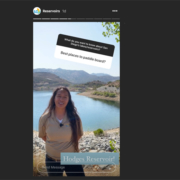 Reservoir Keeper Viviana Castellon shared her expertise with citizens as part of the City’s #AskAnExpert series on Instagram. Photo: City of San Diego/Instagram
