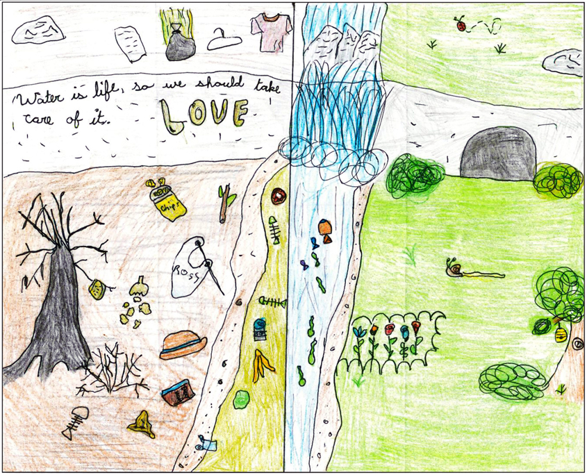 The third place winning poster comes from Angelaiya Nazareno, St. Mary School. Photo: City of Escondido