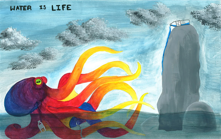 Second place, High Schools: Stephenie Pace, 12th grade, Olympian High School.