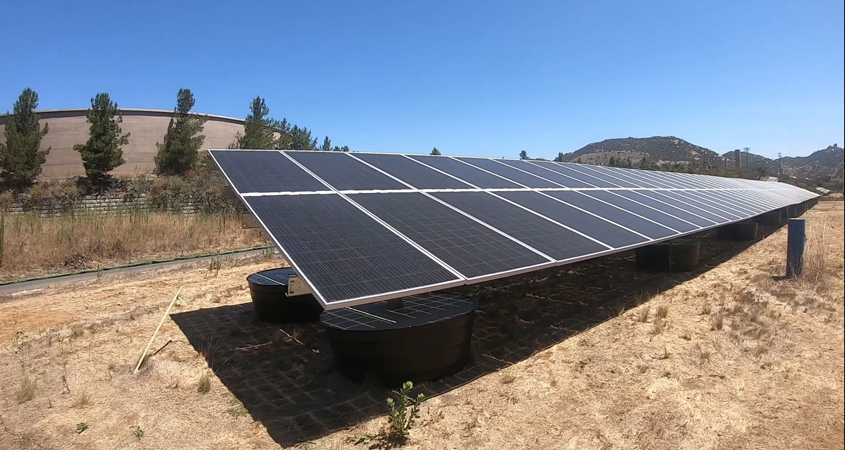 The Water Authority installed solar panels at three locations in 2011: its Kearny Mesa headquarters and Escondido operations center; and the Twin Oaks Valley Water Treatment Plant. Photo: Vallecitos Water District