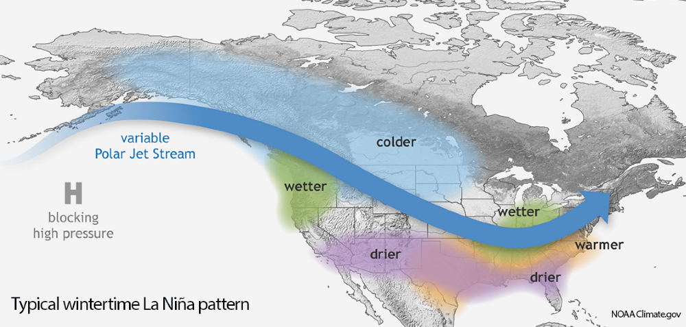 NOAA-La Niña-Water Year 2020te.