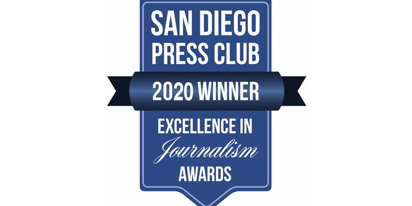 The San Diego County Water Authority won multiple awards including a first place award for Best Public Service or Consumer Advocacy Website for its communication efforts from the San Diego Press Club. Water News Network