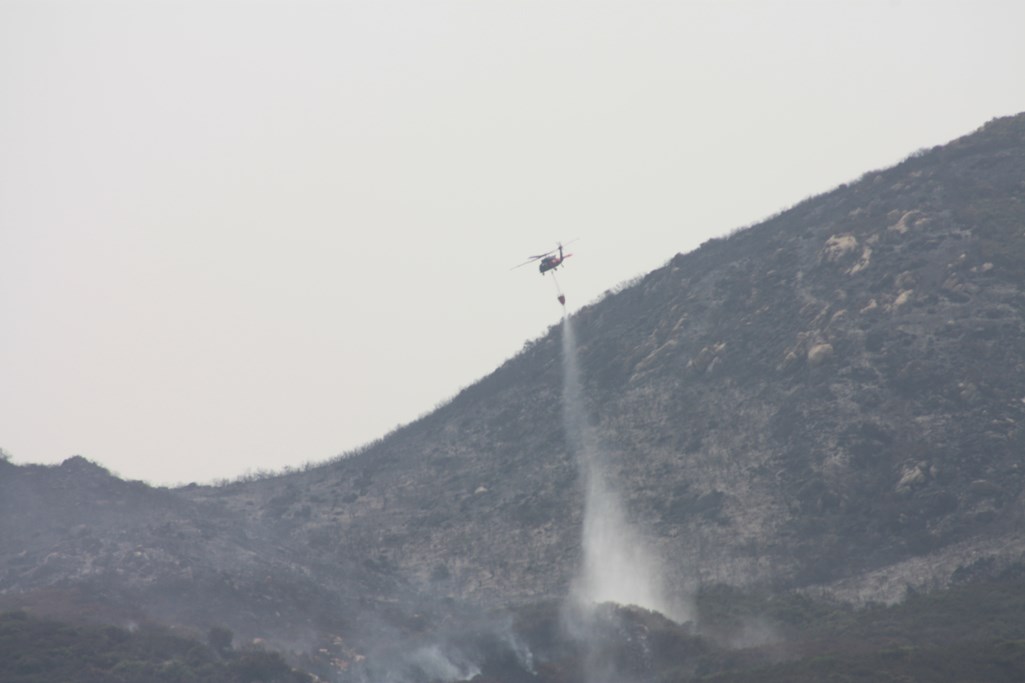 Valley Fire-Water Drop-Sweetwater Authority-Alpine