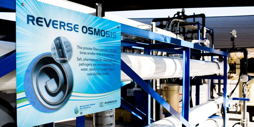 The Padre Dam Municipal Water District has been name a 2020 "Utility of the Future Today" for its water reuse initiatives and its workforce development efforts. Photo: Padre Dam Municipal Water District