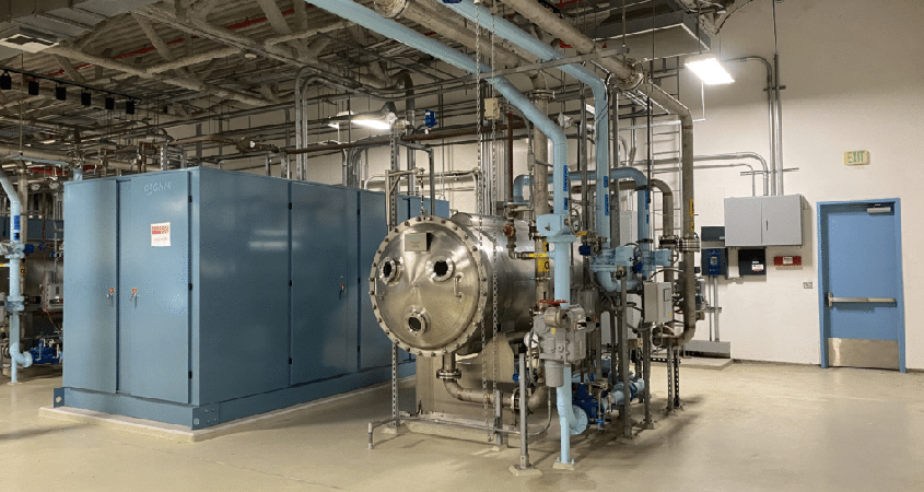 The ozone generator at Helix Water District’s R.M. Levy Water Treatment Plant in Lakeside. Photo: Helix Water District