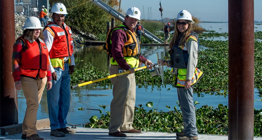 The new collaboration between National University and Cuyamaca College also welcomes Cuyamaca alumni into the program. Photo: California Department of Water Resources