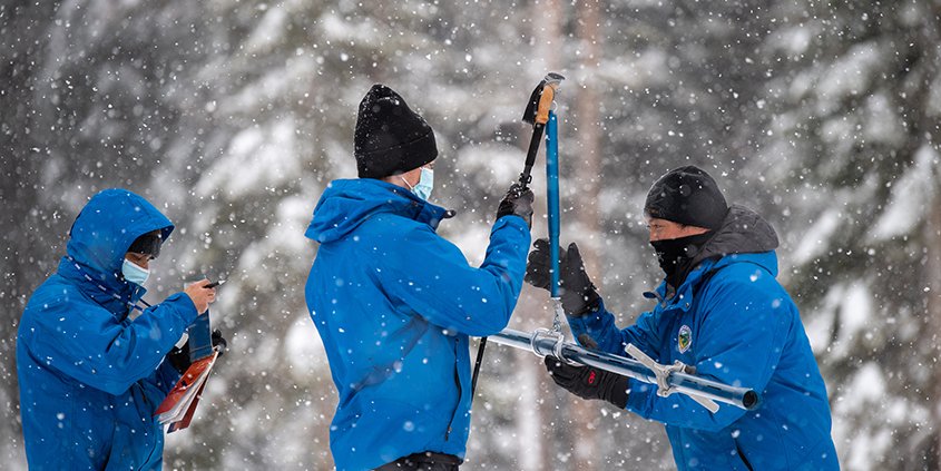 Precipitation-Snowpack Survey-Sierra Nevada-DWR