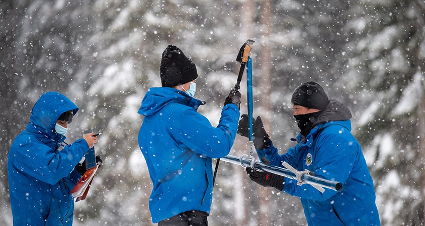 Precipitation-Snowpack Survey-Sierra Nevada-DWR