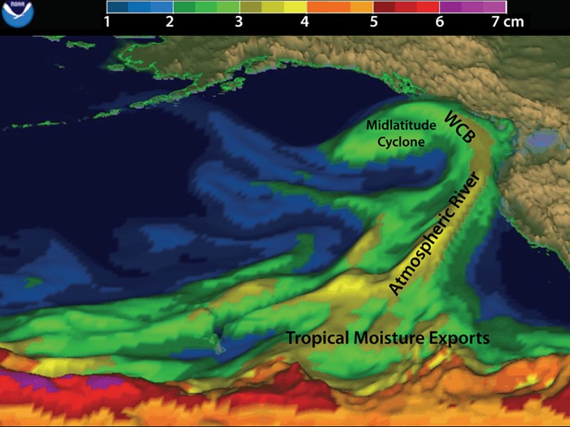 Atmospheric Rivers-CW3E-water supply