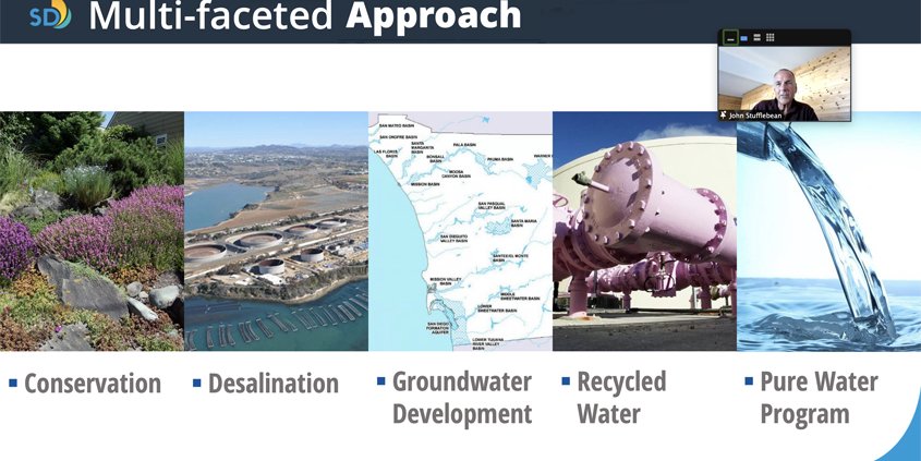 Pure Water San Diego is anticipated to provide 50% of the City of San Diego's water supply by 2035. Photo: Courtesy City of San Diego Water Reuse Progress