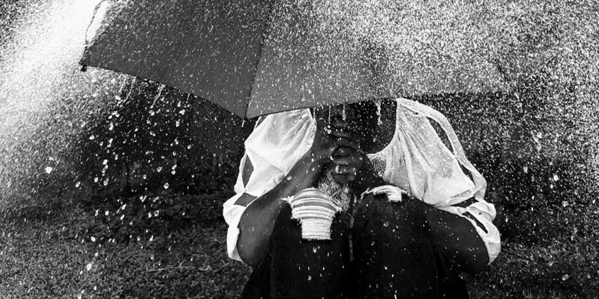 High School Photo contest-First Place, Black and White in 2021: Mariah Journigan, Bonita Vista High School, “Shelter In Place.”