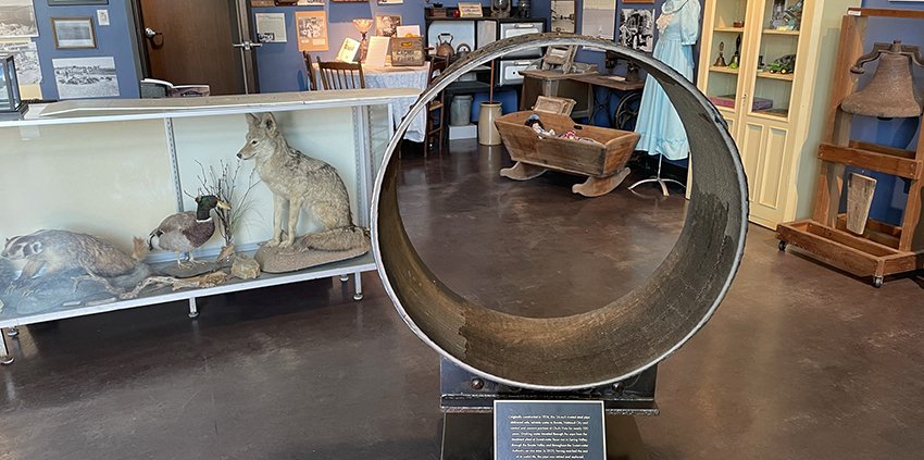 Vintage pipe-Sweetwater Authority-water infrastructureBonita Museum