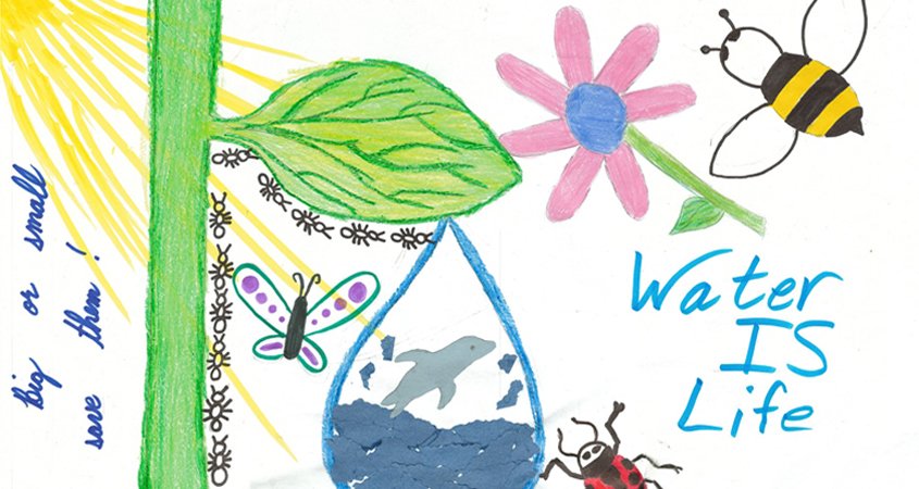 Water Is Life-poster contest-Helix Water District