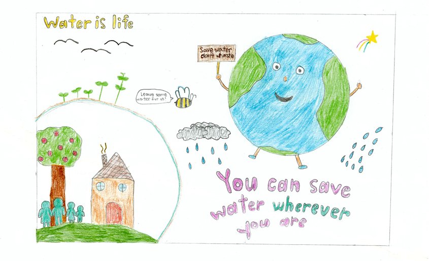 Second Place – Tiffany An, Christ Lutheran School, La Mesa, Grade 3