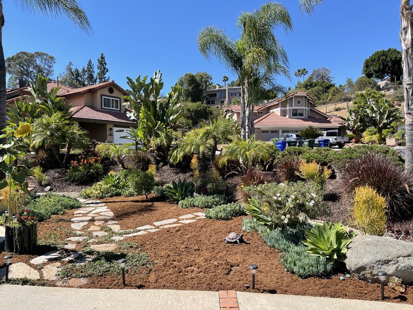 This beautiful landscape makeover winner from the 2021 Otay Water District content can help guide your own efforts. Photo: Otay Water District checklist for success