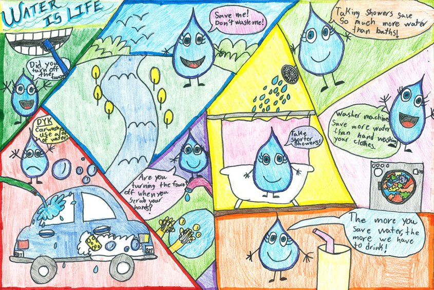 First place: Kristen Beltran, fifth grade, Thurgood Marshall Elementary School Young atists win Otay