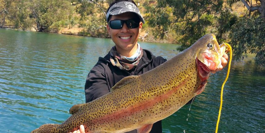 Helix Water District-Lake Jennings-Trout Season Opens-Trout Season Opens at Lake Jennings