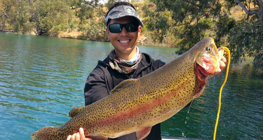 Helix Water District-Lake Jennings-Trout Season Opens-Trout Season Opens at Lake Jennings