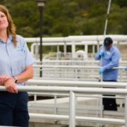 Vallecitos Water District Wastewater Treatment Plant Supervisor Dawn McDougle announced her retirement at the end of 2021 after a three decade career. Photo: Vallecitos Water District