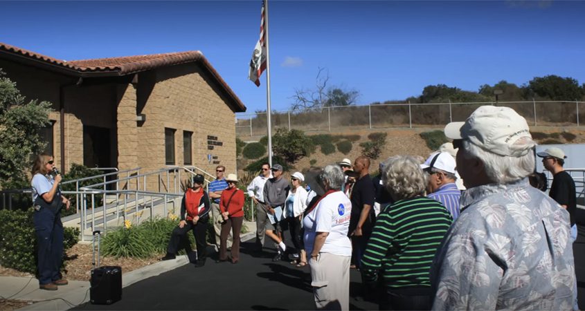 Dawn McDougle frequently led tours of the Meadowlark Reclamation Facility for visitors. Photo: Vallecitos Water District Vallecitos Supervisor Retires